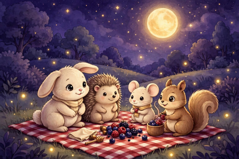 Bramble the Bunny’s Moonlight Picnic