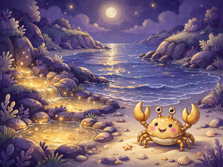 Coral the Crab’s Quiet Cove