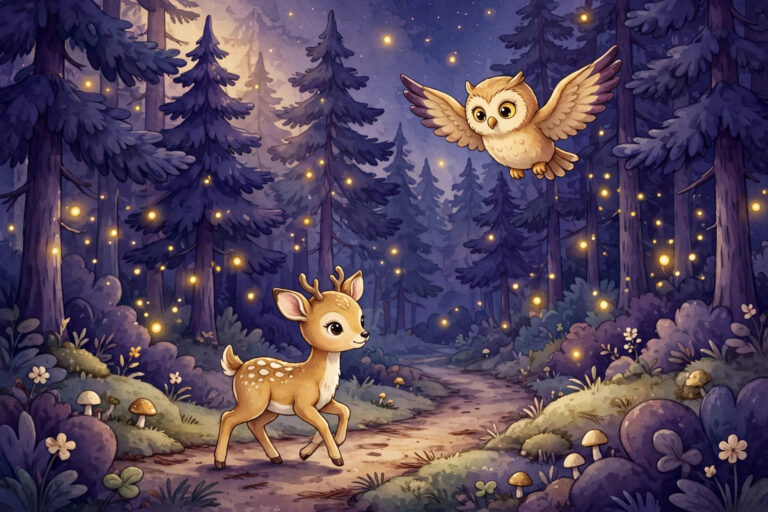 Daisy the Deer and the Whispering Pines
