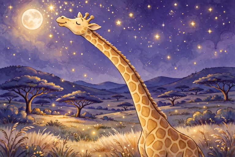 Gus the Giraffe’s Starry Stretch