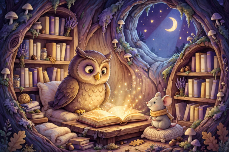 Oliver the Owl’s Midnight Library