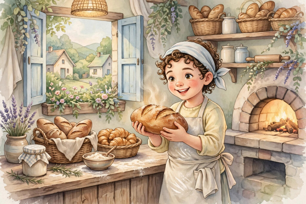 The Honest Little Baker: A Moral Bedtime Story About Telling the Truth
