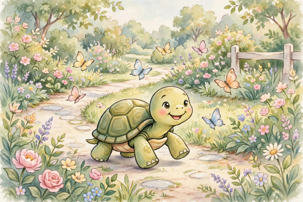 Tilly the Turtle Takes Her Time: A Bedtime Story About Patience