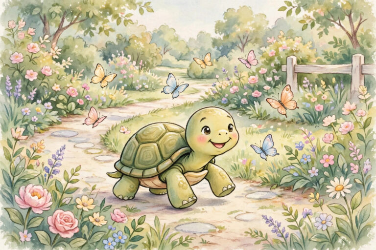 Tilly the Turtle Takes Her Time: A Bedtime Story About Patience