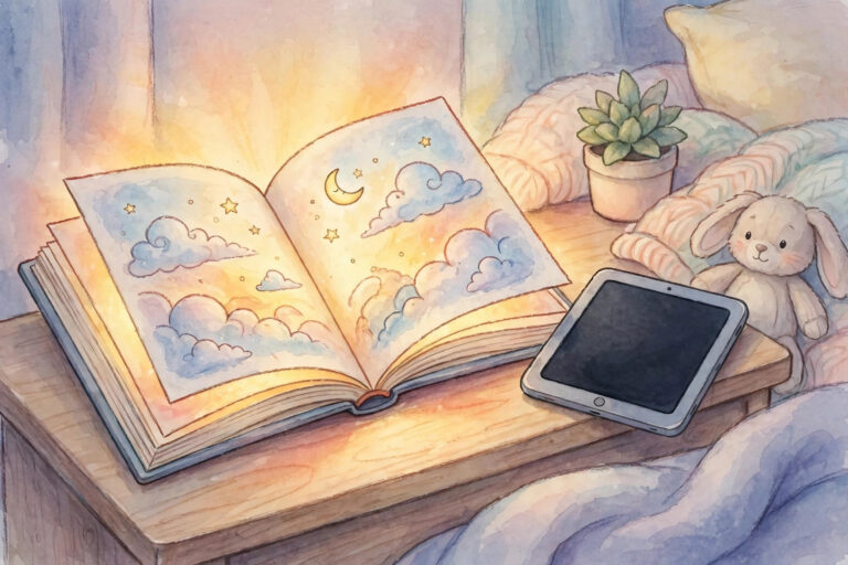 Bedtime Stories vs. Screens: What Helps Kids Sleep Better?