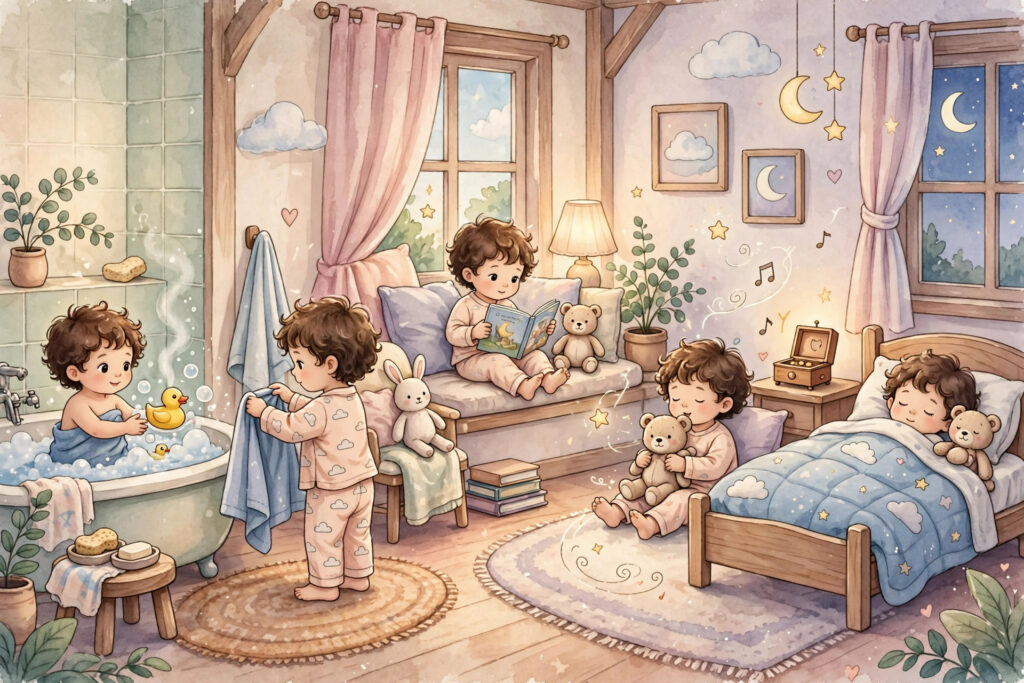 The 5-Minute Calm-Down Bedtime Routine That Works for Toddlers